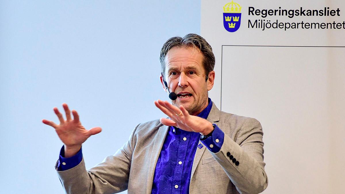 Regeringens nationella samordnare för Fossilfritt Sverige Svante Axelsson ger oss hopp om klimatomställningen. (Foto: TT)