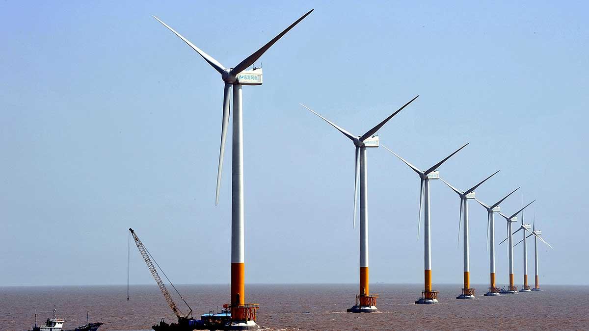 EU utreder Kina för prisdumpning av vindkraftverk och kan komma att införa tullar. (Foto: TT)
