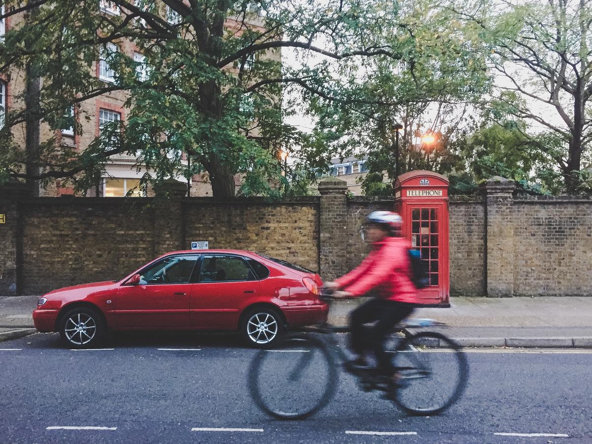 Nu kan cyklar i städerna hjälpa till att rena luften, i dubbel bemärkelse. (Foto: Franco Ruarte)