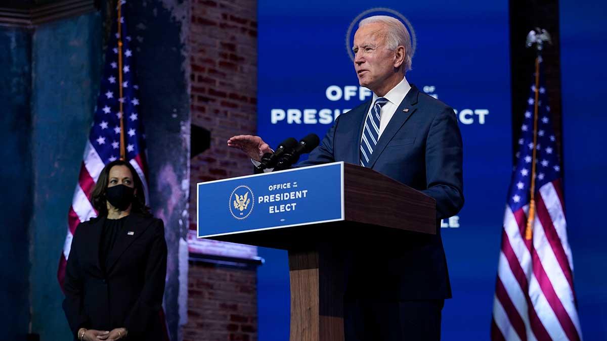 Säkerhetsexperter menar att det amerikanska presidentvalet, där Joe Biden segrade, går till historien som det säkraste någonsin. (Foto: TT)