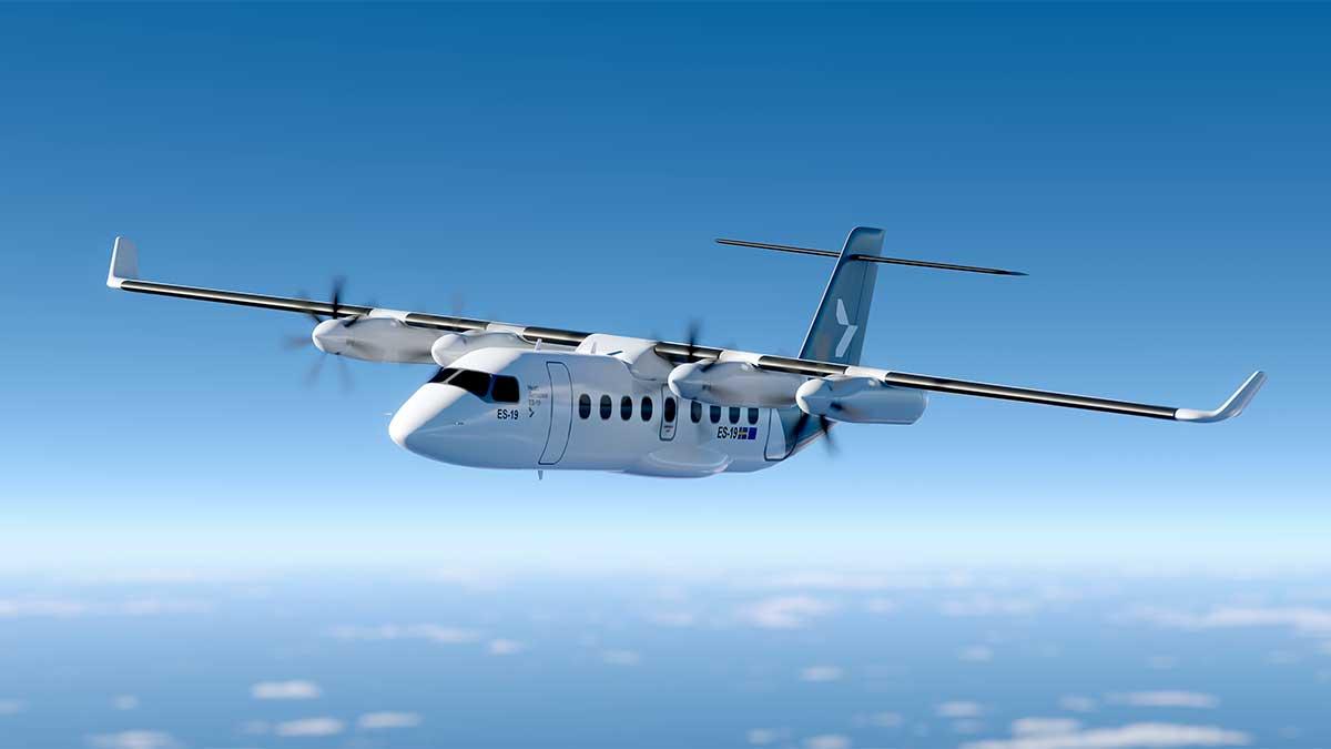 Heart Aerospace ska inom kort konkurrera inom inrikesflyget. (Foto: Heart Aerospace)