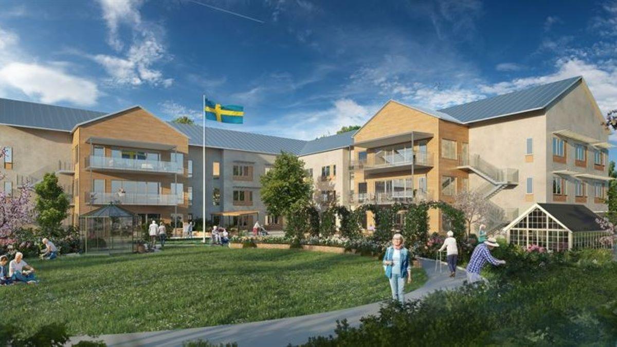 PE Teknik & Arkitektur vunnit markanvisningstävlingen om det särskilda boendet i Västeräng i Skurups kommun. (Foto: Press)