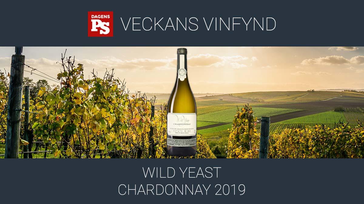 Ägarna av sydafrikanska vinfirman Springfield Estate har franskt påbrå, vilket avspeglar sig i Veckans vinfynd, Wild Yeast Chardonnay, som blir en bra mix av Gamla- och Nya Världen.