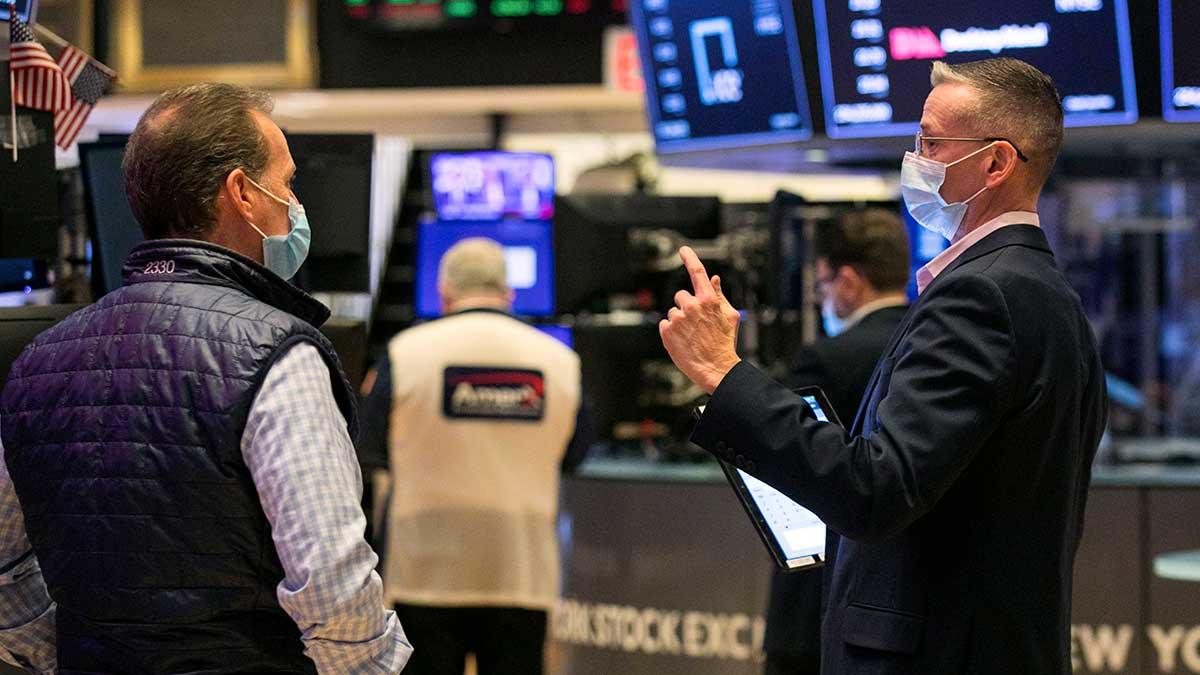 'Big Short'-investeraren Michael Burry beskriver Gamestop-rallyt som galet och onaturligt. Bilden är från Wall Street. (Foto: TT)