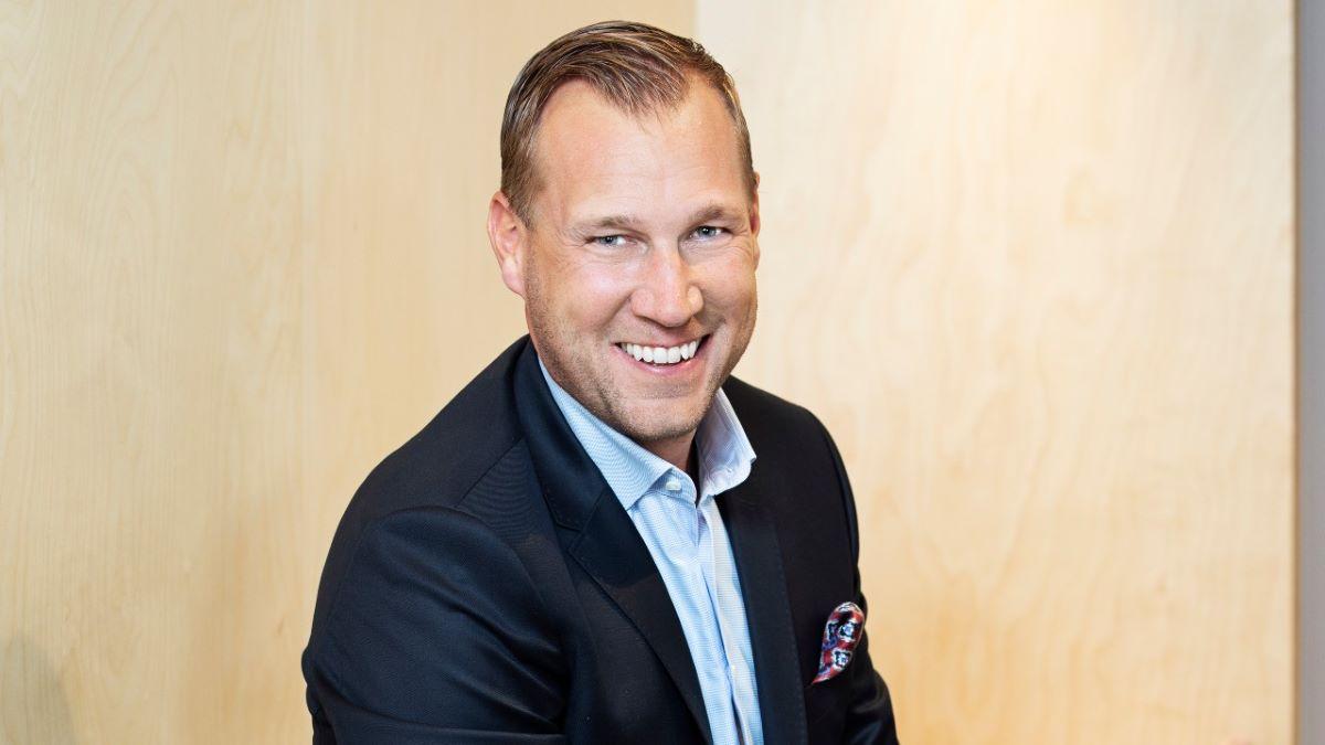 Viktor Svensson, vd för Rejlers – vilkets tillväxtstrategi hyllas av Handelsbankens aktiechef Mikael Malmstrup. (Foto: Press)