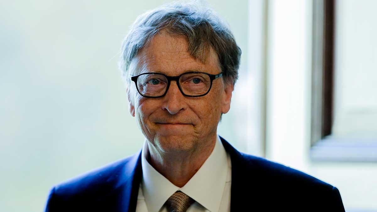 Bokaktuella Bill Gates anser att världens klimatarbete inte är seriöst. (Foto: TT)
