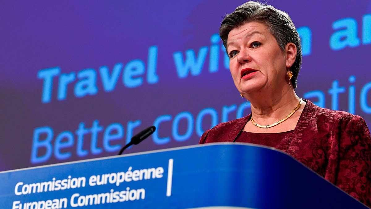 Ylva Johansson, EU-kommisionär