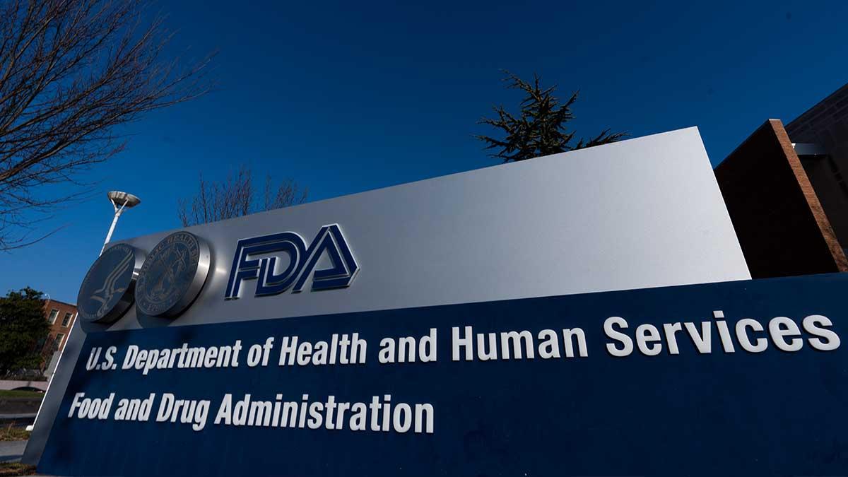 FDA-skylt i USA