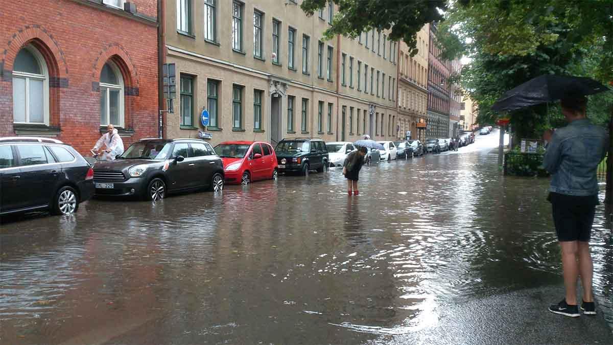 Översvämning på S:t Paulsgatan, Städer lägger inte klimatinvisteringar där de bäst behövs.