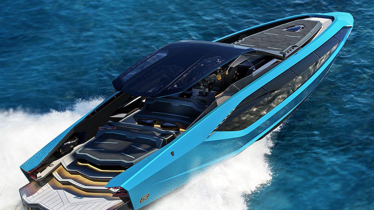 Design Lamborghini har släppt sin första superbåt.