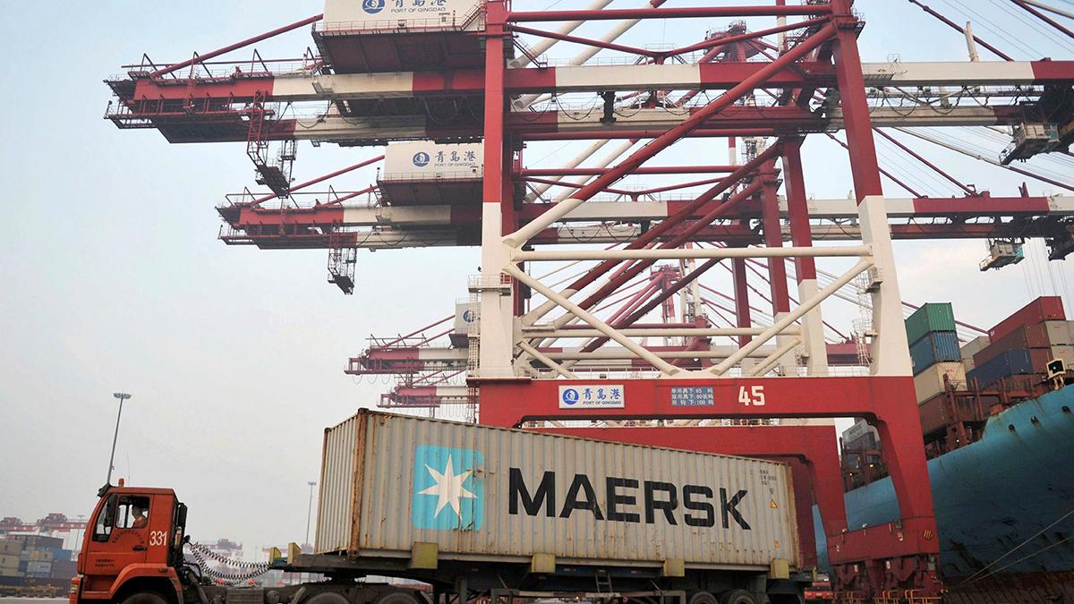 Maersk är ett av tretton företag som tros gynnas av fraktkrisen.