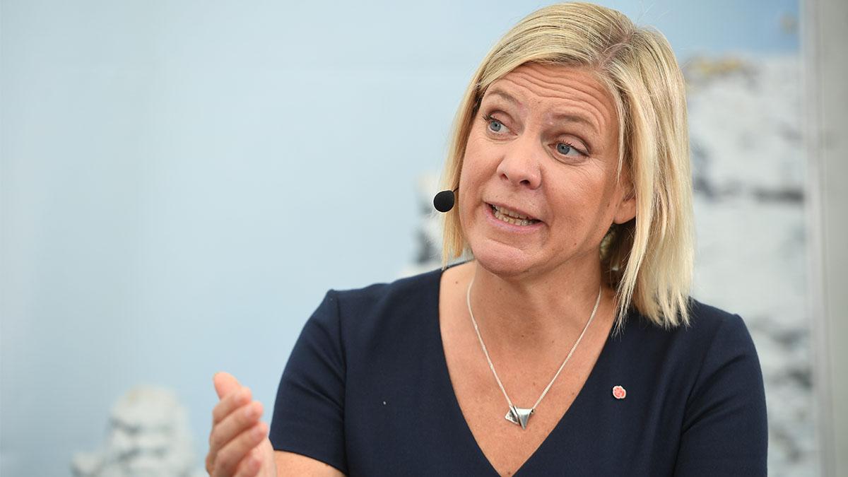 Magdalena Andersson kan behöva regera med en oppositionsbudget.