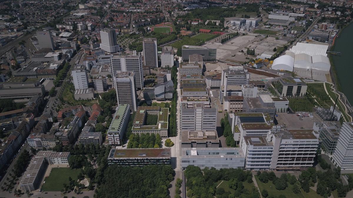 Novartis AG:s högkvarter i Basel.