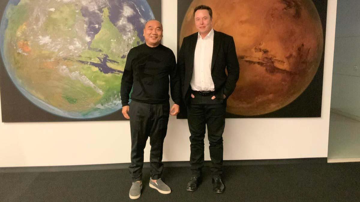 Leo KoGuan och Elon Musk
