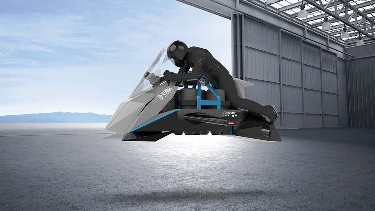 Jetpack Aviations flygande motorcykel