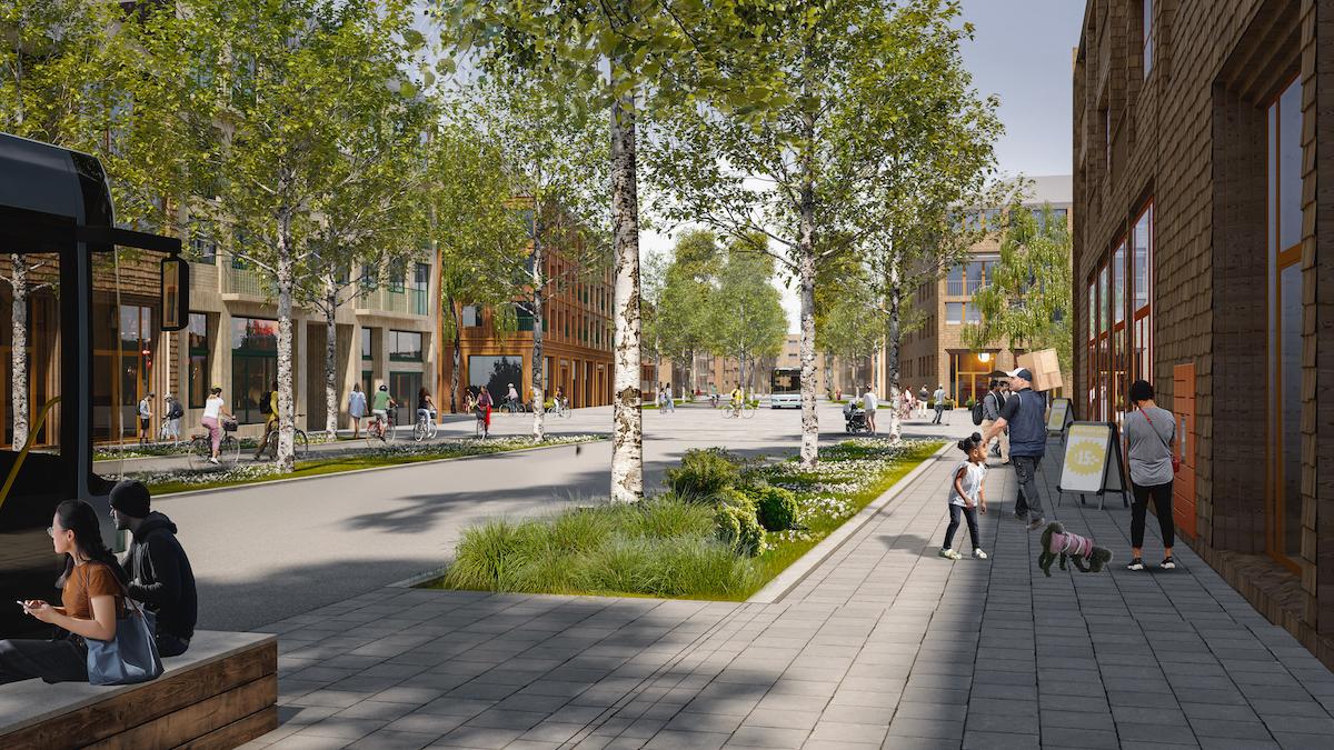 Två framväxande stadsdelar i Västerås och Umeå är med i en studie om hur leveranser ser ut i framtidens stadsmiljöer