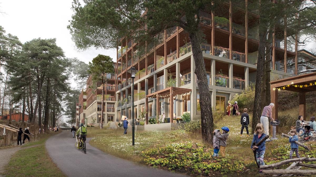 Midroc Properties får markanvisning av Stockholm stad för Parkstråket i Östberga