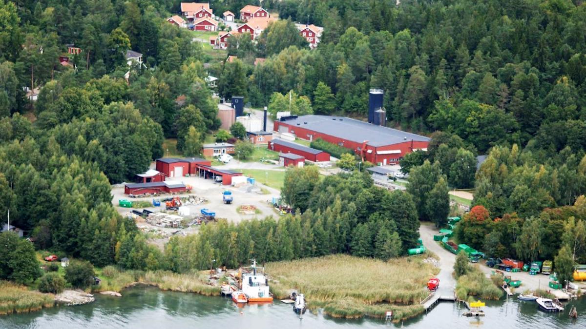 Vid reningsverket i Margretelund testas en ny metod för att ta hand om avlopsslam