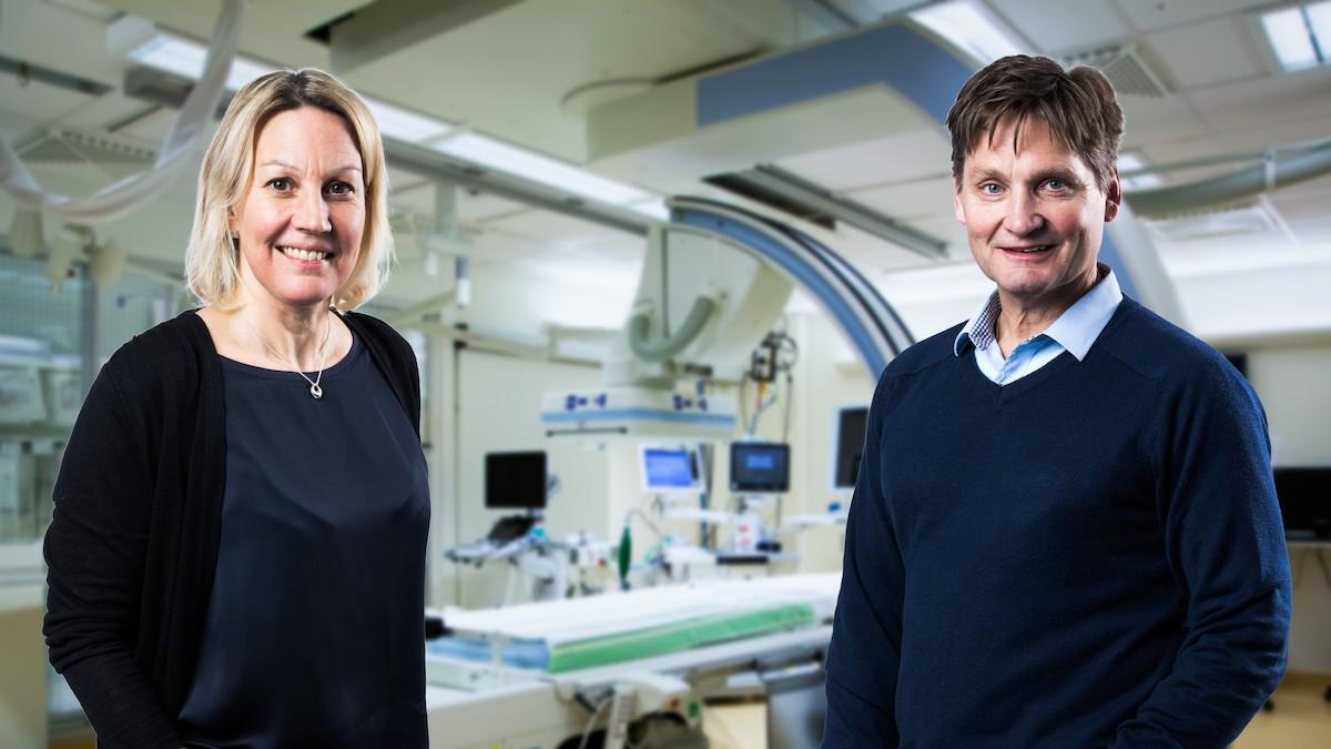 Nina Sundström och Per Hallberg anser att AI och maskininlärning är viktigt för många delar av hälso- och sjukvården