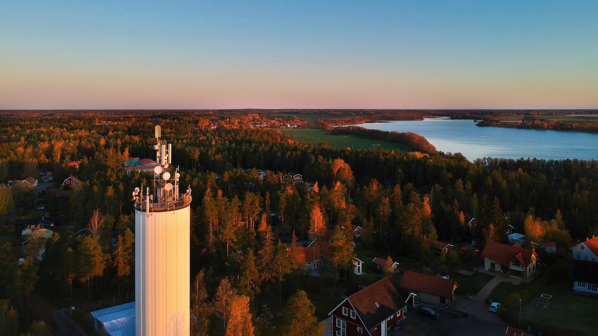 Ett av Uppsala kommuns fyra vattentorn i Björklinge. Det rymmer drygt 200 000 liter vatten. Norconsult ska utreda förutsättningarna för ett nytt vattenverk i kommunen
