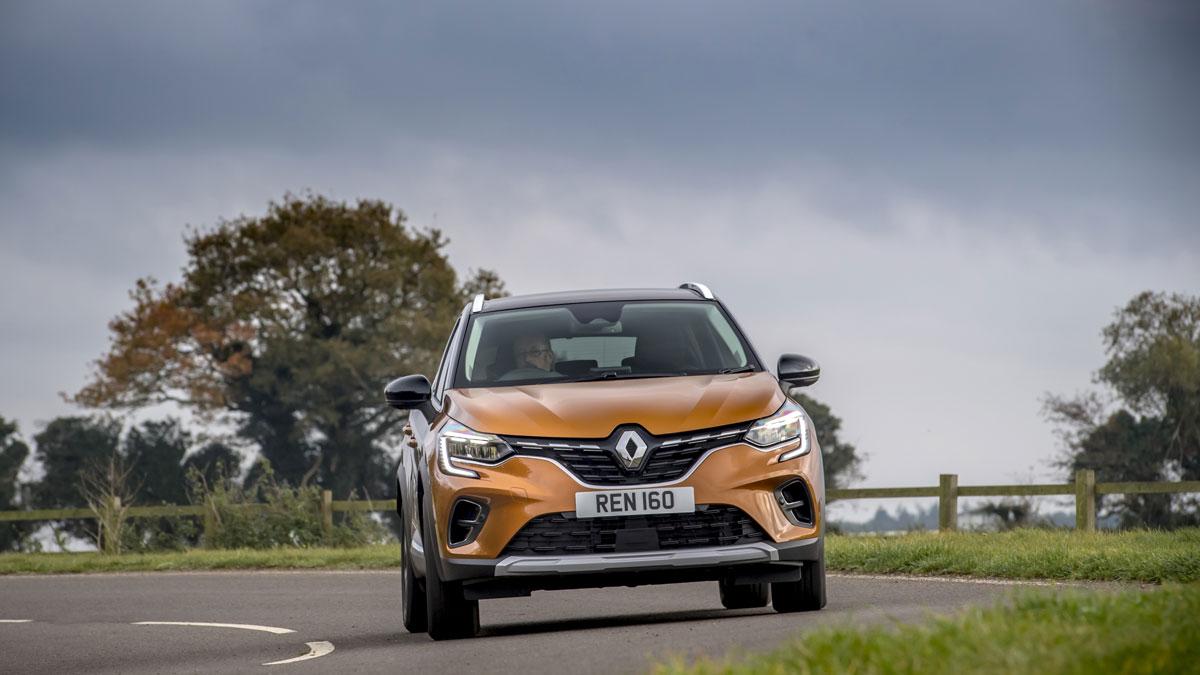 Renault Captur Plug-in Hybrid. Front