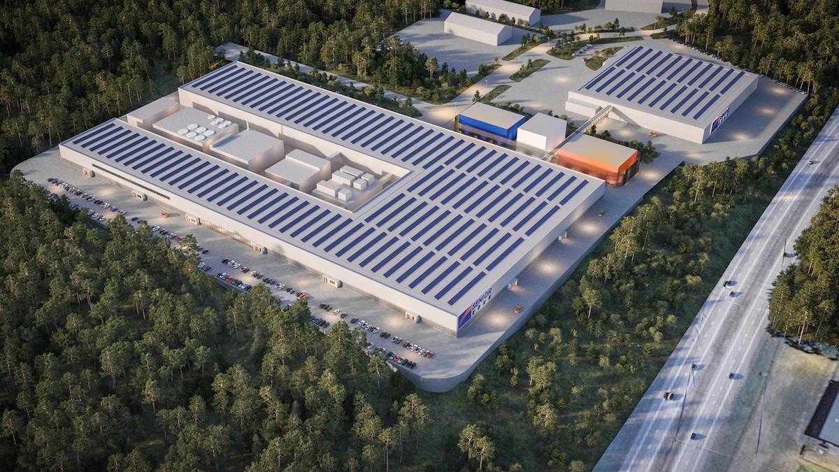 WSP hjälper det kinesiska batterikomponent-bolaget Shenzhen Senior Technology Material att etablera en fabrik i Eskilstuna