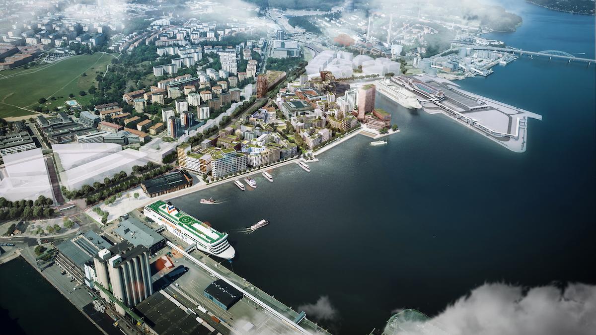 Stadsutvecklingen i Värtahamnen kommer innebära en omfattande förändring av området och nu startar byggnationerna i Södra Värtahamnens första etapp