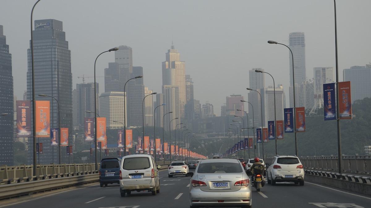 Smog i Kina. En ny studie på över 33 000 kinesiska män visar att luftföroreningar påverkar spermakvaliteten negativt.