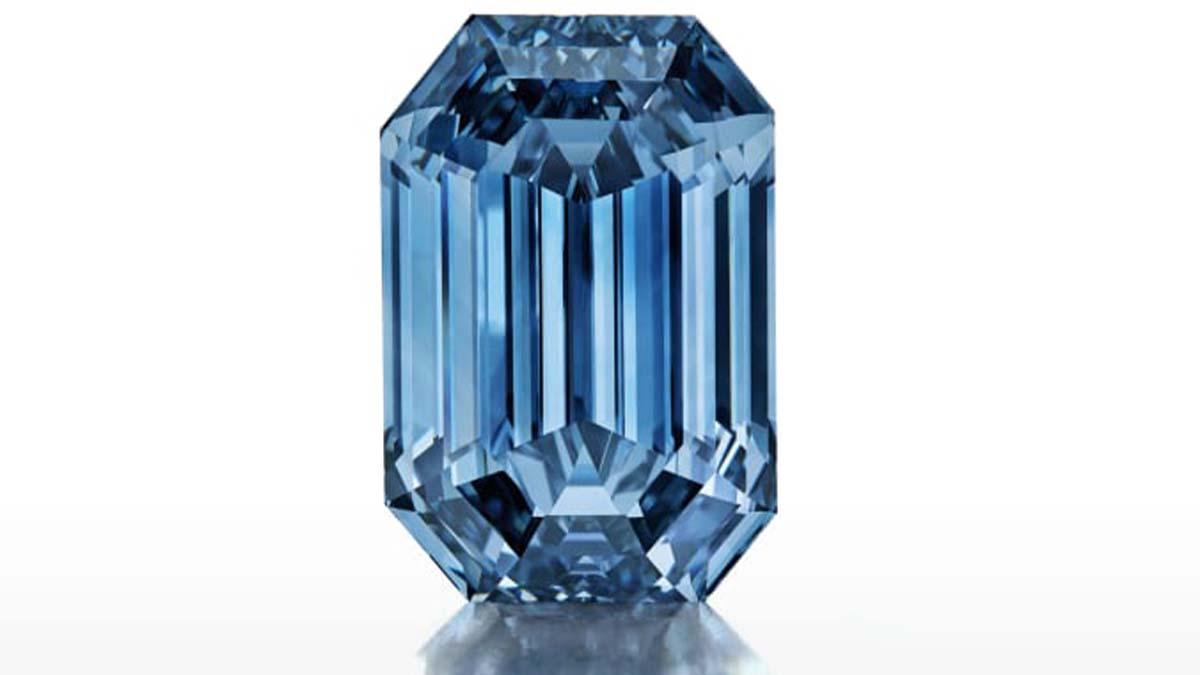 Blå diamant