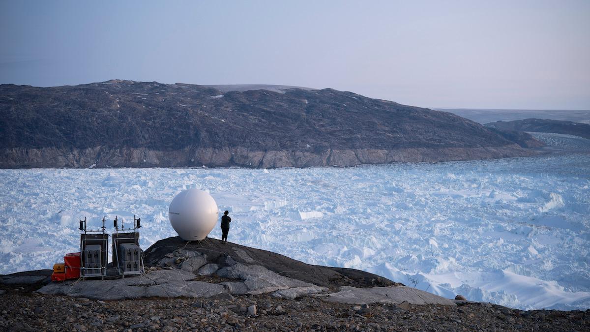 Is på Grönland