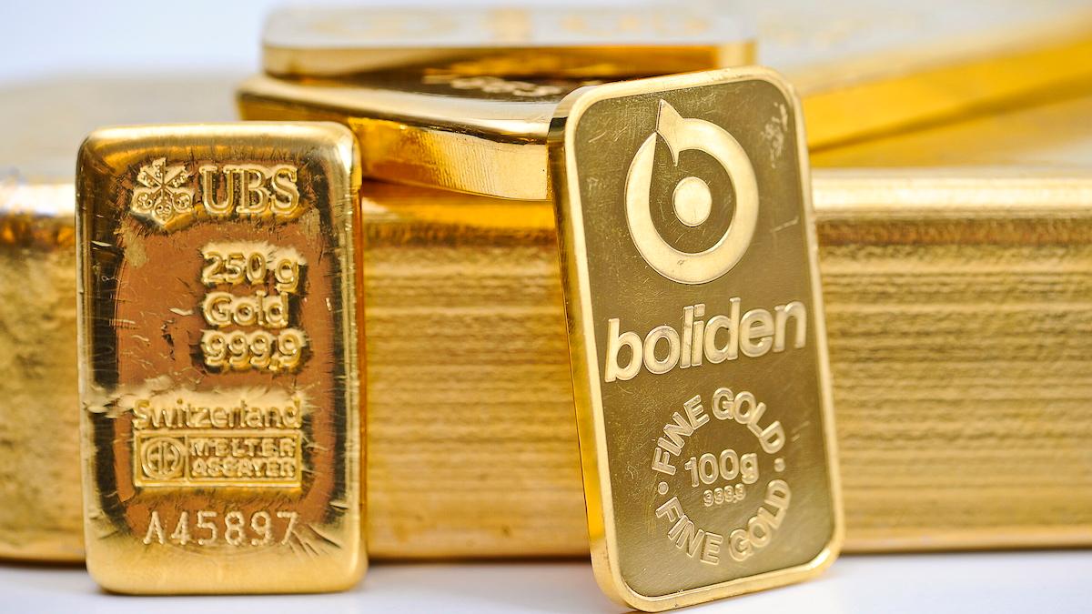 Priset på guld har stigit med 2 procent sedan Ryssland invaderade Ukraina