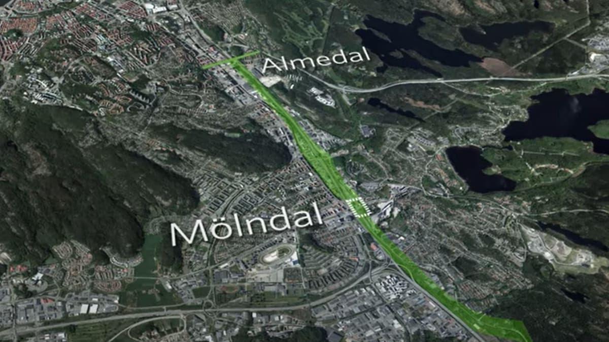 Tyréns och Ramboll har tillsammans vunnit upphandlingen om den första järnvägsplanen för järnvägen mellan Göteborg och Borås, planen gäller sträckan Almedal–Mölndal