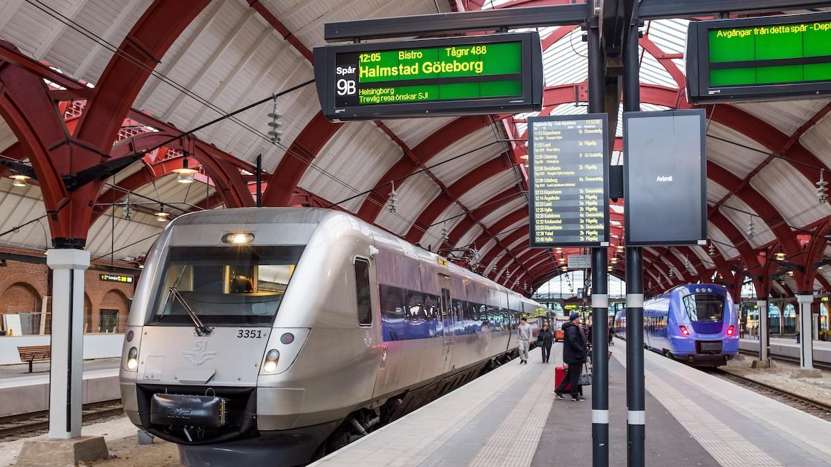 Malmö centralstation, som är ett av tre styrområden som Sweco ska förse med det nya signalsystemet ERTMS.