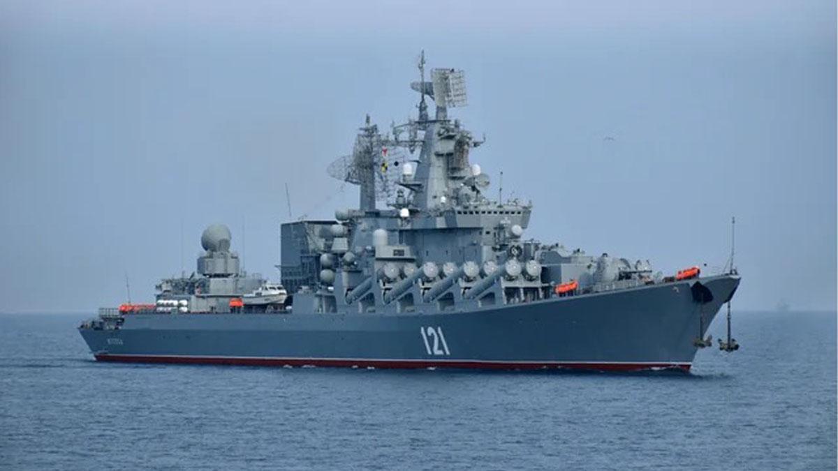 USA hjälpte Ukraina att sänka ryska skeppet