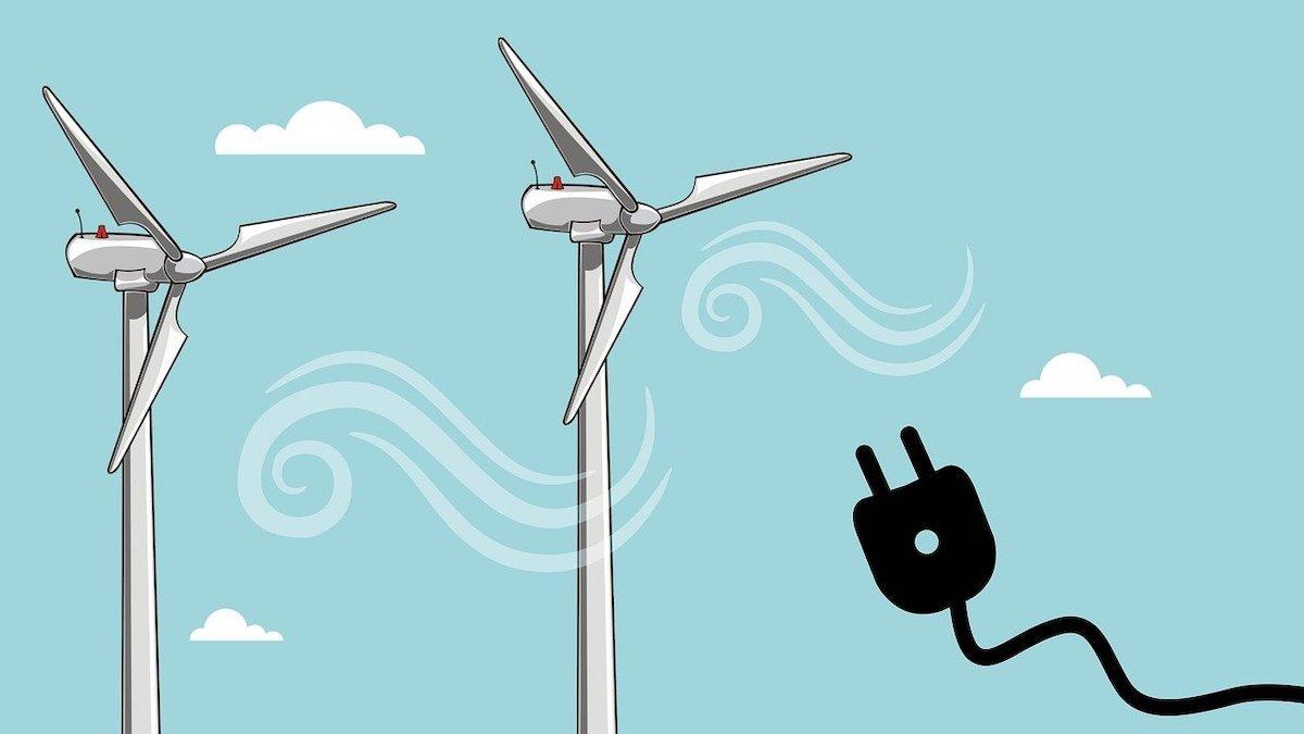 vindkraften och elektricitet