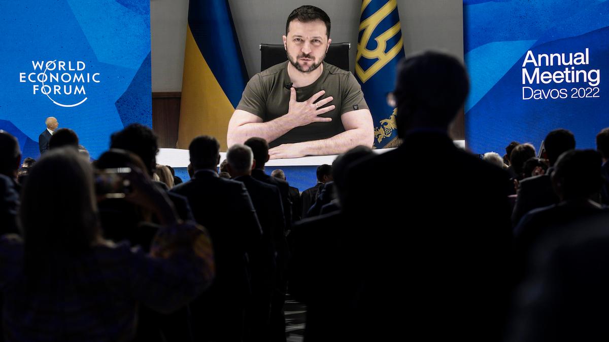 Zelenskyj: "Väst svek Ukraina när Ryssland tog Krim"