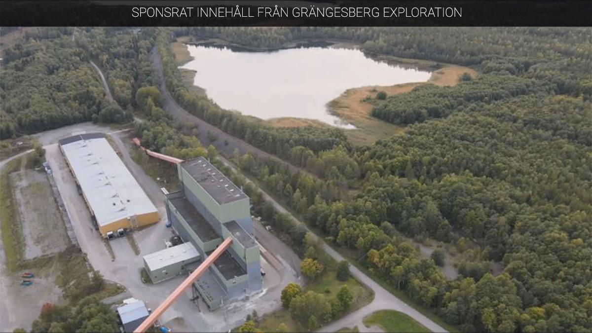 Grängesberg exploration miljö gruva