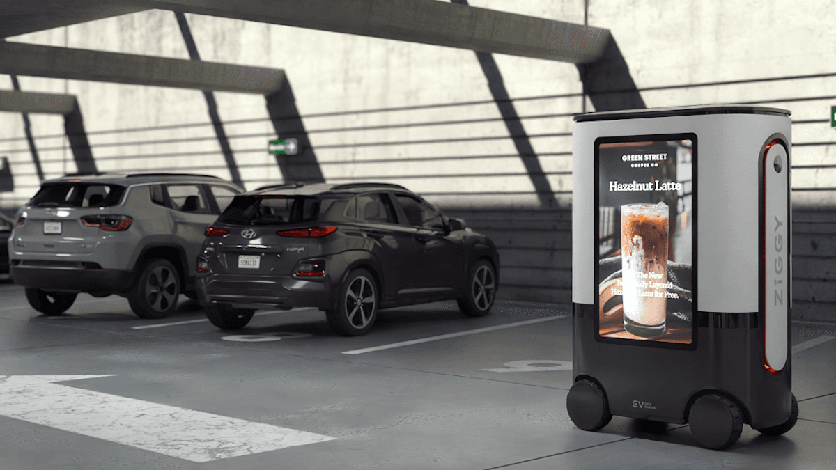 EV Safe Charge har nyss lanserat en mobil laddningsrobot kallad Ziggy. Det finns inget bestämt lanseringsdatum för roboten men den ska börja produceras nästa år.