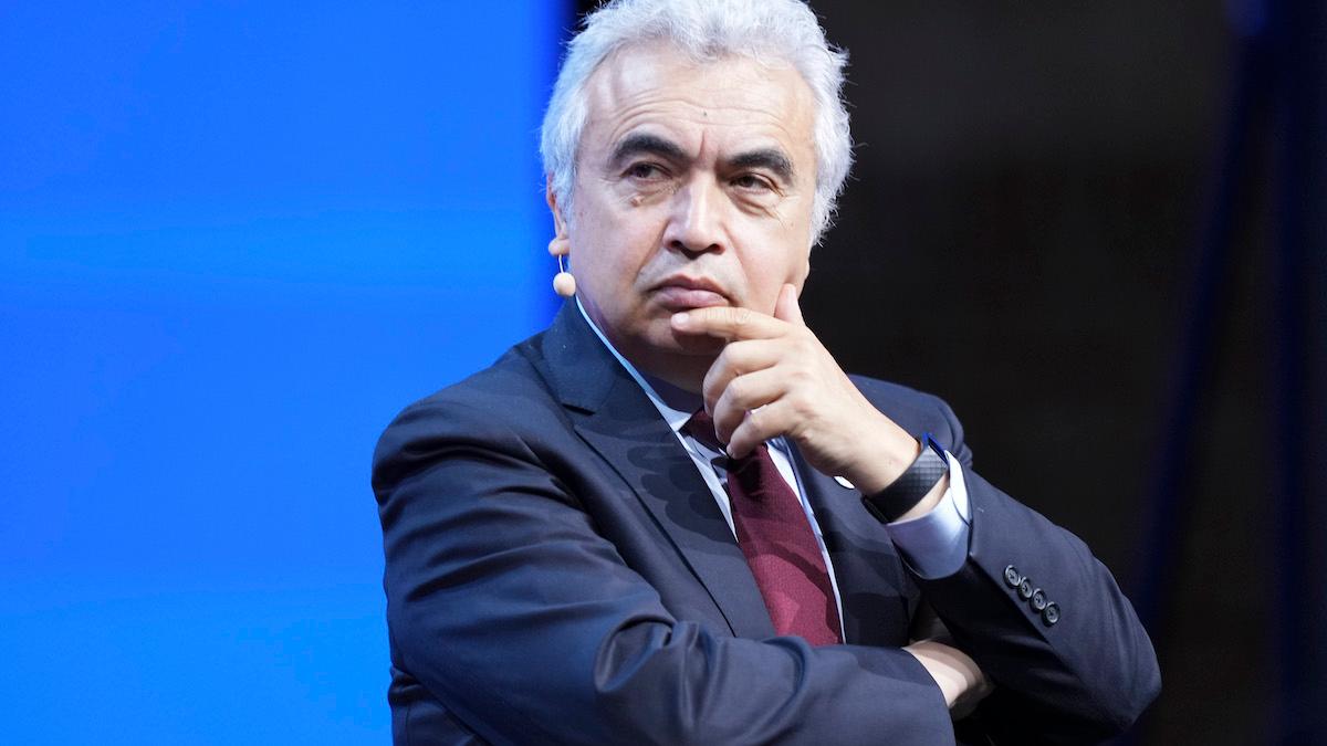 Chefen för IEA, Fatih Birol, varnar Europa för att Ryssland helt kan stänga av exporten av gas till vintern.