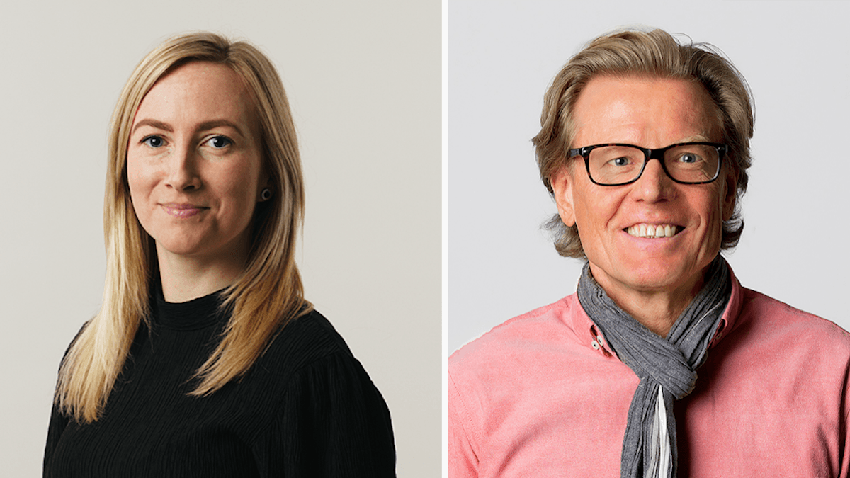 Amy Havenäng och Bengt Mattson på Lif, som är en av de branschorganisationer inom Life Science som gått samman i en koalition kallad Svensk industriallians mot AMR för att bidra till arbetet mot antibiotikaresistens.