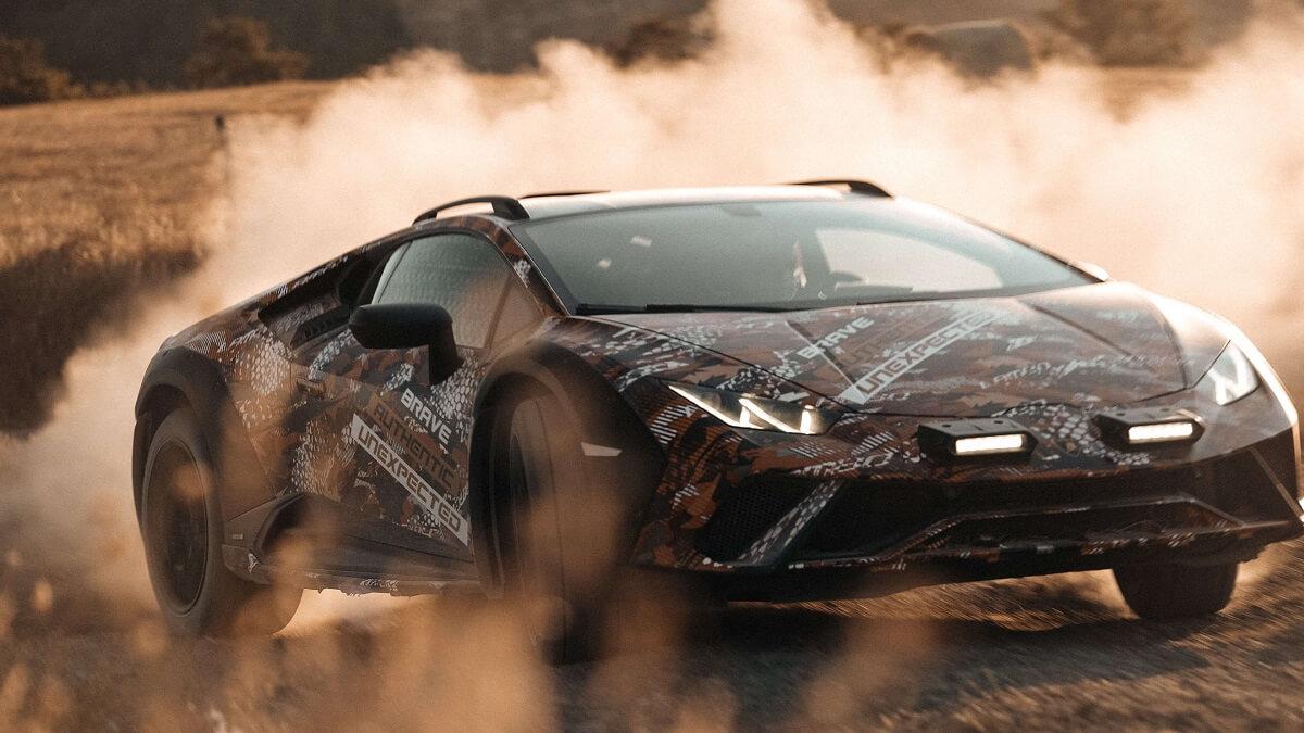 omslagsbild lamborghini sterrato sladd