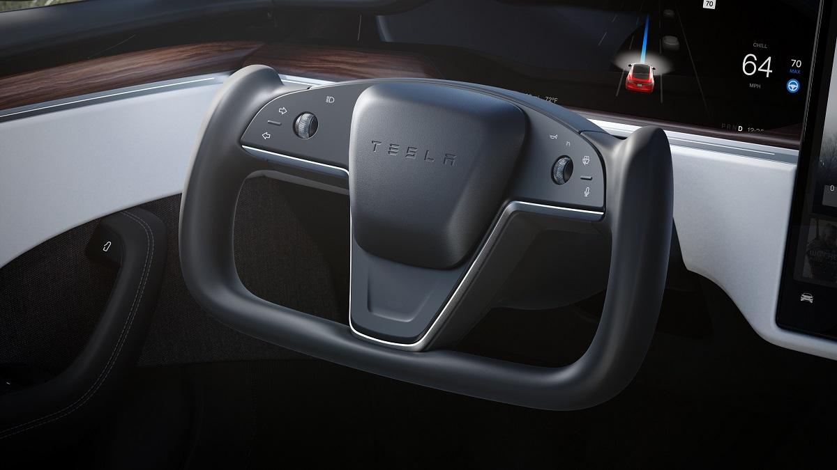 tesla steering yoke har kvalitetsproblem