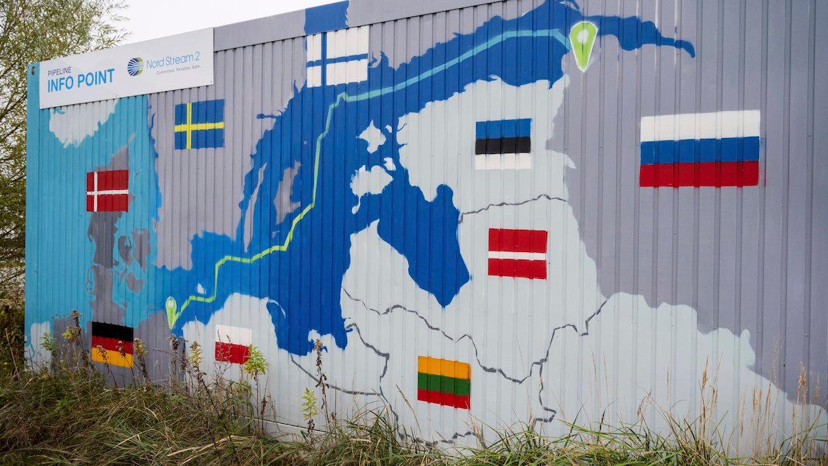 Danska myndigheter varnar: Gasläcka från Nord Stream 2