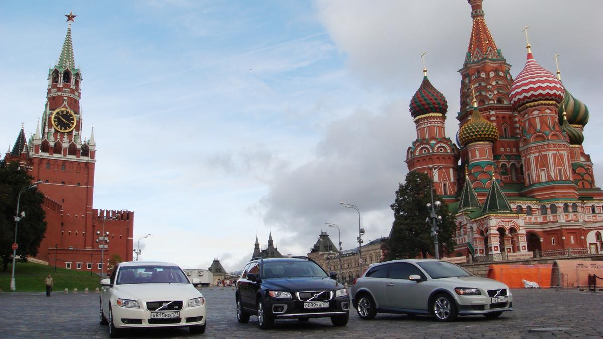 volvos Rysslands nybilsförsäljning