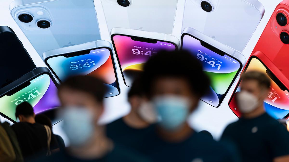 Apple skrotar ökad produktion efter Iphone 14-fiasko