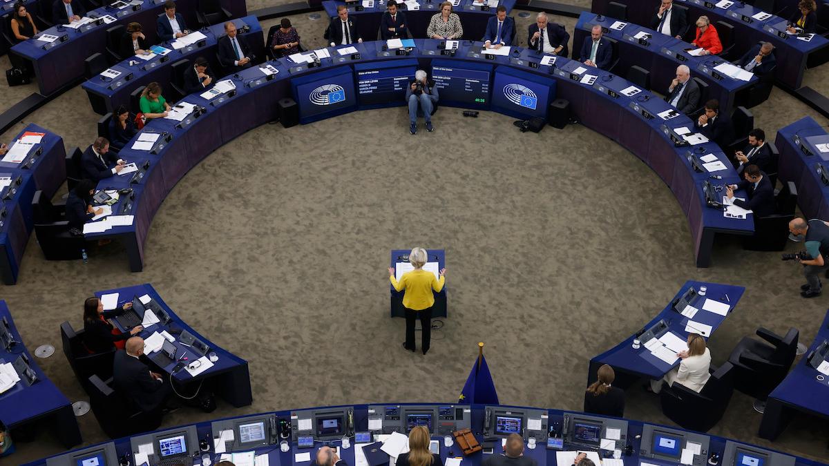 Under sitt årliga linjetal, state of the union address, i dag sade EU-kommissionens ordförande Ursula von der Leyen att hon kommer jobba för att Ukraina ska få sömlös tillgång till EU:s inre marknad