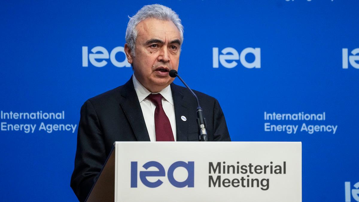 Fatih Birol, chef för internationella energimyndigheten IEA