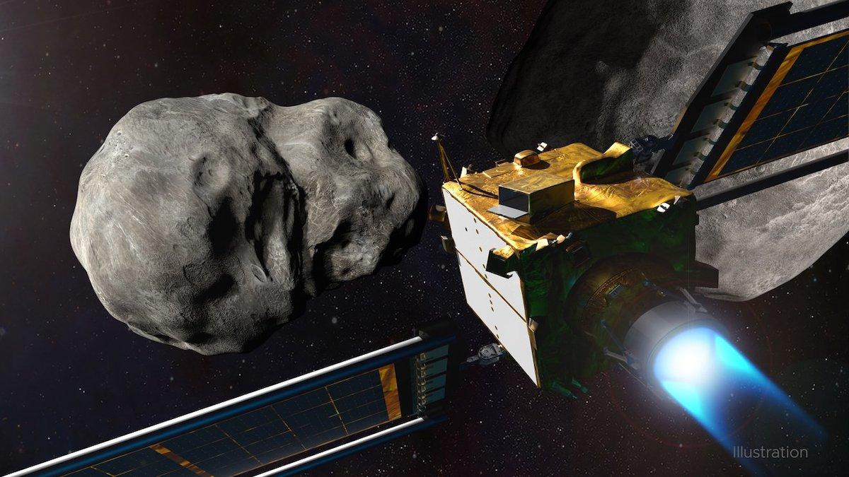 I år har forskare vid Nasa och Esa lyckats ändra en asteroids bana