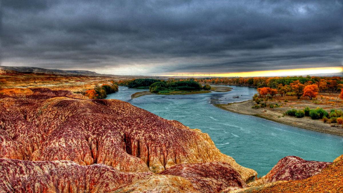 Xinjiang-provinsen, där Kina anklagas för tvångsarbete