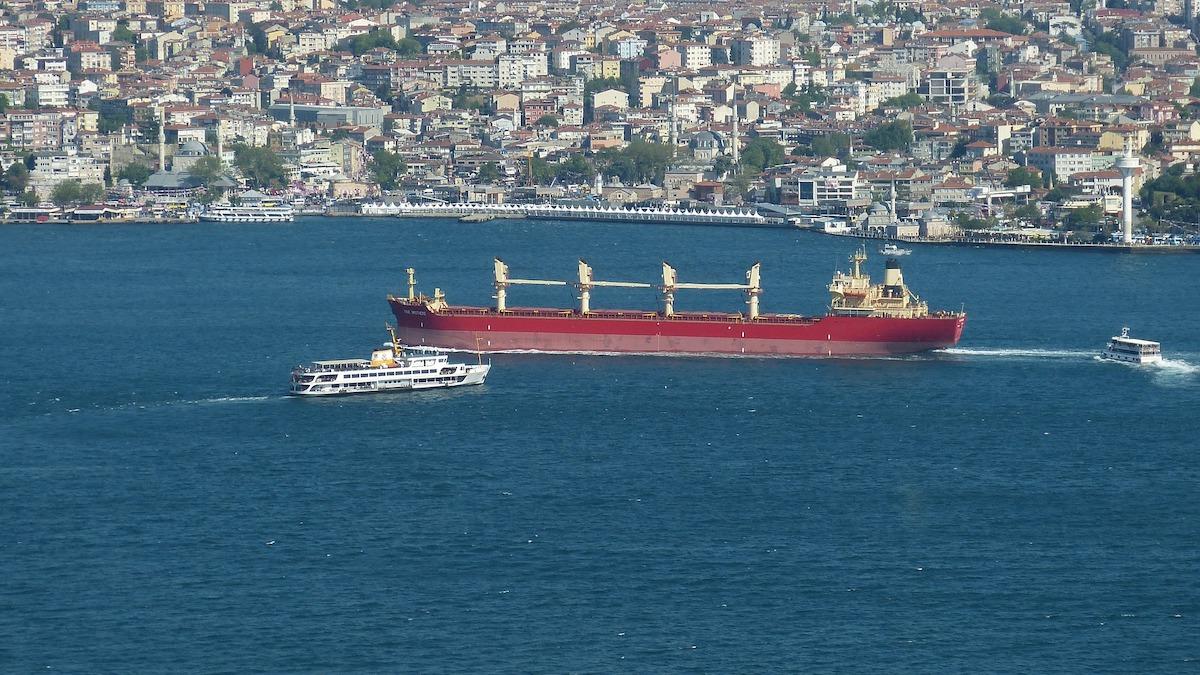 Turkiet vill att försäkringsbolag ska tillhandahålla en fullständig och heltäckande ansvarsförsäkring för allt som är relaterat till sanktioner och det gör att fartyg får vänta längre i Bosporen